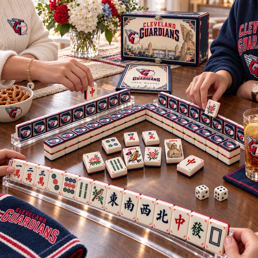 Premium CLG Mahjong Tiles Set TTMH