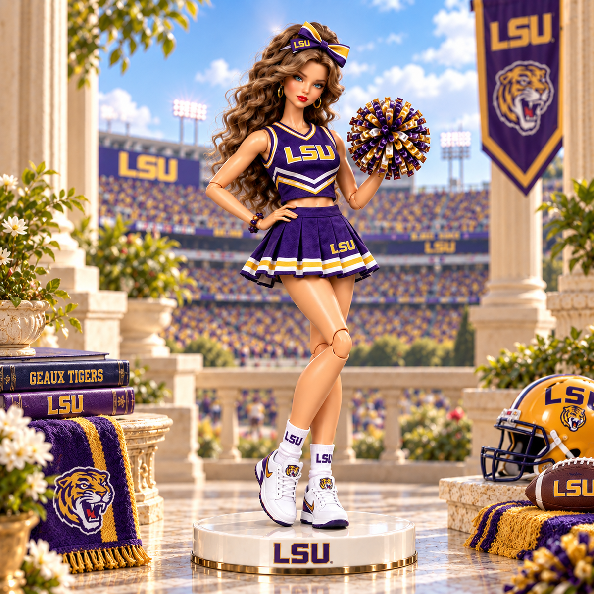 LSU Premium Commemorative Figure DNBN