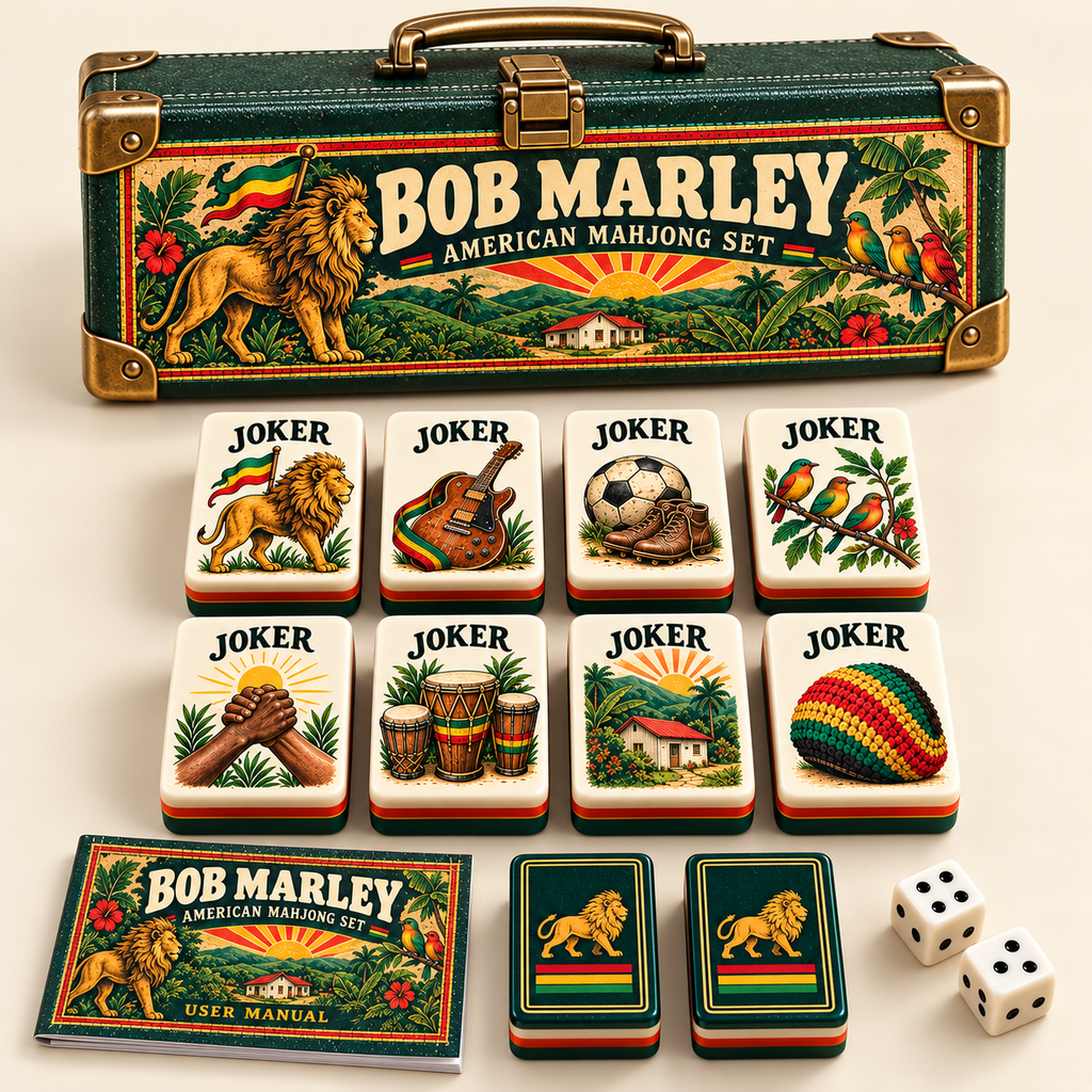 Premium BML Mahjong Tiles Set PVNA