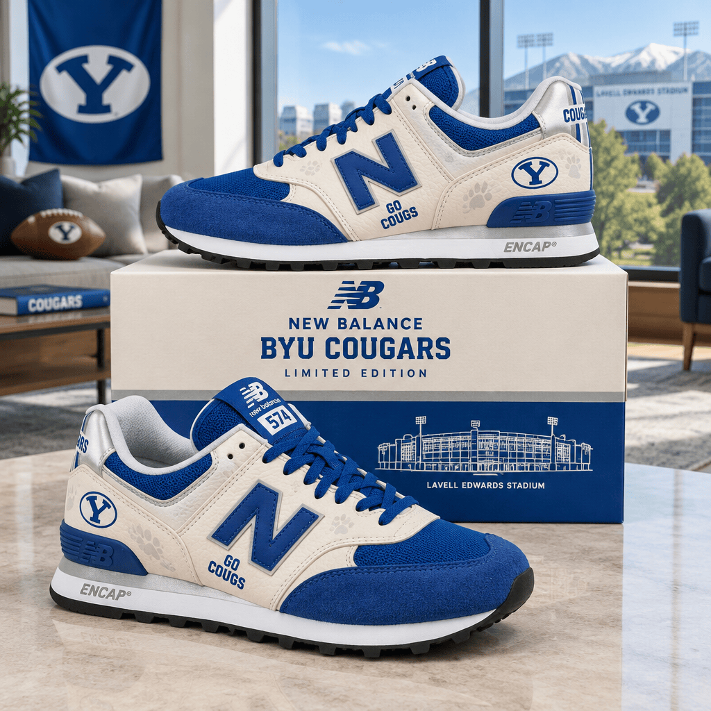 BYU Premium NB 574 Sneaker DNBN